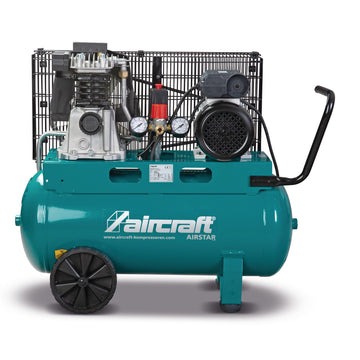 Mobile piston compressor with belt drive AIRSTAR 321/50 E - 0