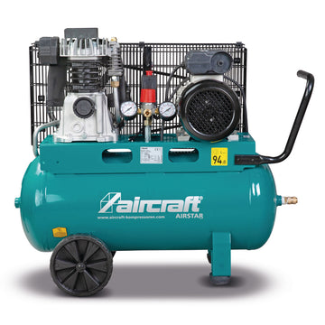 Mobile piston compressor with belt drive AIRSTAR 401/50 E 230V - 0