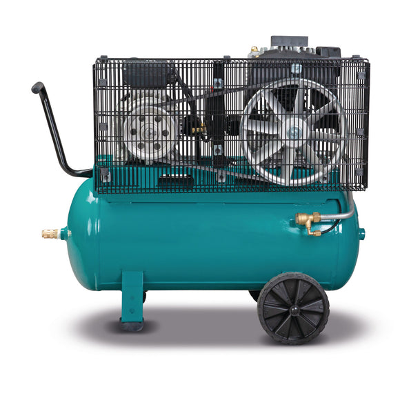 Mobile piston compressor with belt drive AIRSTAR 401/50 E 230V