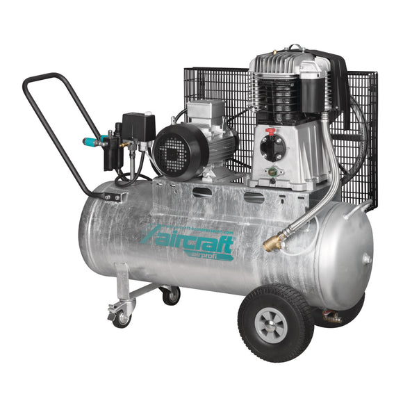 Mobile piston compressor with belt drive AIRPROFI 703/100/15