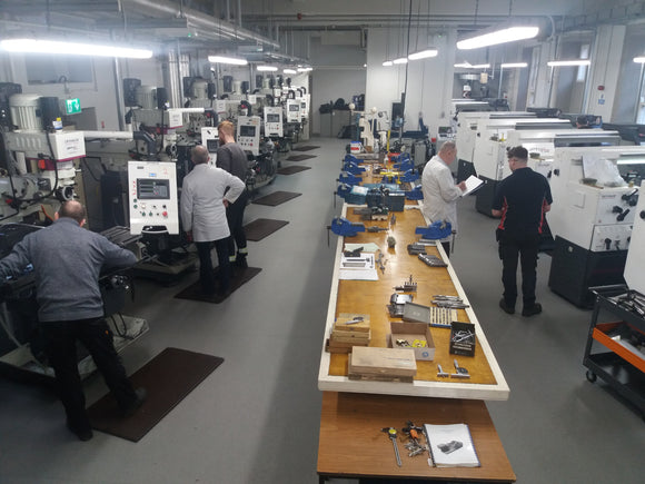 Recent machinery installation.