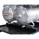 Stationary piston compressor AIRPROFI DUO 703 / 2x75 / 13-5