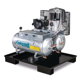 Stationary piston compressor AIRPROFI DUO 703 / 2x75 / 13