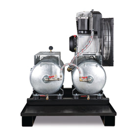 Stationary piston compressor AIRPROFI DUO 703 / 2x75 / 13 - 0
