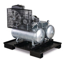 Stationary piston compressor AIRPROFI DUO 703 / 2x75 / 13-3