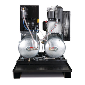 Stationary piston compressor AIRPROFI DUO 703 / 2x75 / 13K - 0