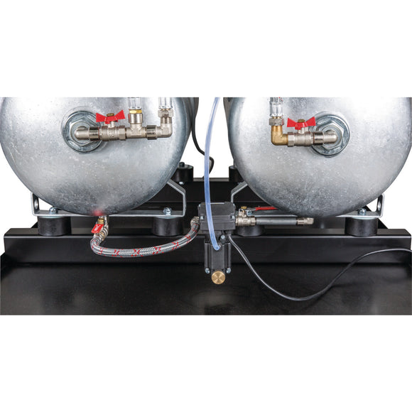 Stationary piston compressor AIRPROFI DUO 703 / 2x75 / 13 KK