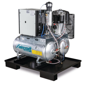 Stationary piston compressor AIRPROFI DUO 703 / 2x75 / 13 KK