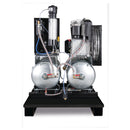Stationary piston compressor AIRPROFI DUO 703 / 2x75 / 13 KK-2