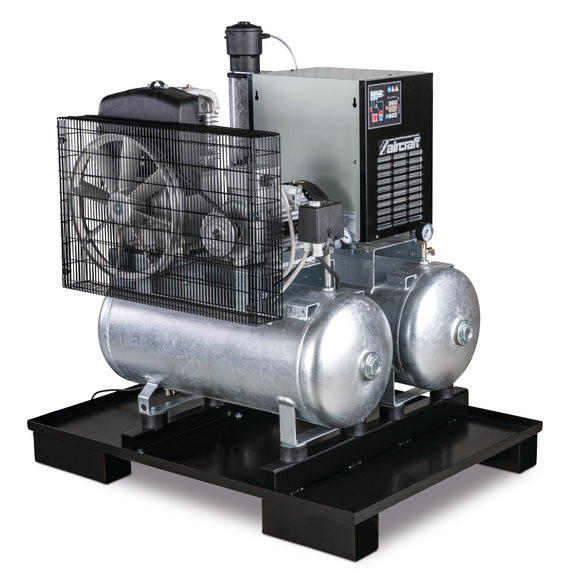 Stationary piston compressor AIRPROFI DUO 703 / 2x75 / 13 KK