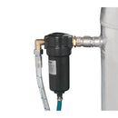 Stationary piston compressor with refrigerant dryer, fine filter, condensate conditioner for oil-water separation and automatic steam trap AIRPROFI 703/270/10 VKK-3