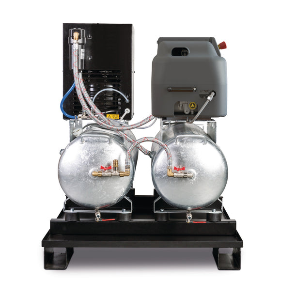 Screw compressor ACS 3,5-10 2x100 K