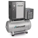 Screw compressor with ribbed belt drive on container with mounted refrigeration dryer A-MICRO SE 4.0-10-200 K-1