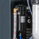 Screw compressor with ribbed belt drive with mounted refrigeration dryer on 2 x 100 l container A-DUO-MICRO SE 4.0-08 2x100 K-6