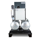 Compressed air central unit with 2x100 l container, refrigeration dryer, automatic steam trap, pre-filter and condensate conditioner for oil-water separation A-DUO-MICRO SE 4.0-08 2x100 KK-4