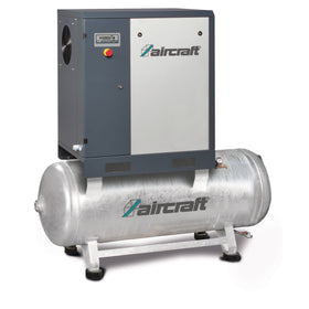 Screw compressor with ribbed belt drive on container A-PLUS 11-10-500