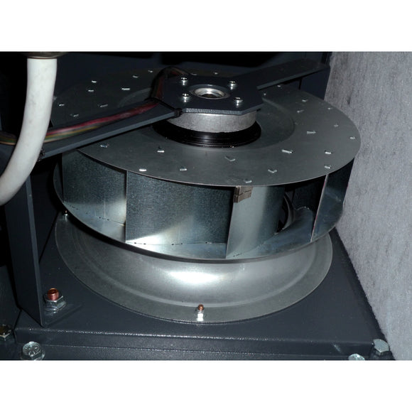 Screw compressor with ribbed belt drive on container with mounted refrigeration dryer A-PLUS 11-10-500 K