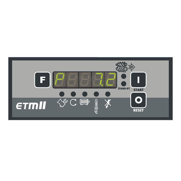 Screw compressor with ribbed belt drive on container with mounted refrigeration dryer A-PLUS 16-10-500 K