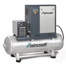 Screw compressor with ribbed belt drive on container with mounted refrigeration dryer A-PLUS 16-13-500 K-1