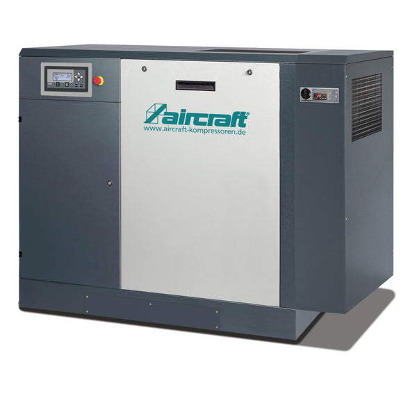 Screw compressor with ribbed belt drive (floor installation with refrigeration dryer) A-PLUS 22-13 K