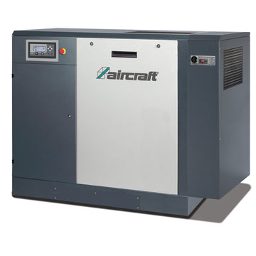 Screw compressor with ribbed belt drive (floor installation with refrigeration dryer) A-PLUS 38-13 K