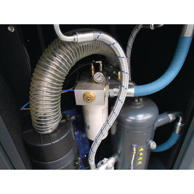 Screw compressor with ribbed belt drive (floor installation with frequency control) A-PLUS 56-08 VS - 0