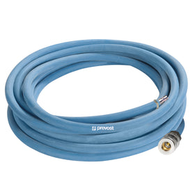 Antistatic compressed air hose with coupling and grommet 9 x 16 mm, 10 m, with coupling and barb