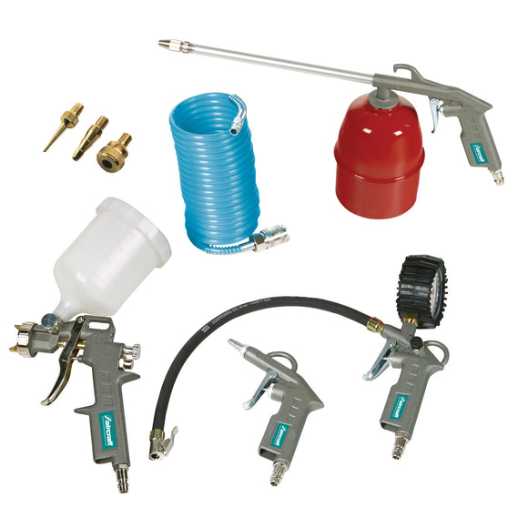 Pneumatic tools set 8 pieces DWS 8