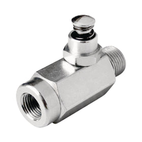 Quick exhaust valve for grease guns