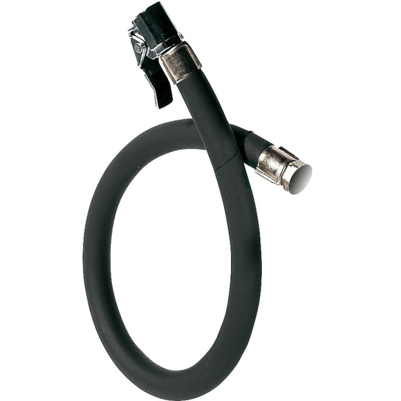Compressed air hose 380 mm with quick plug
