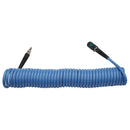 Spiral hose PU 8x12mm 10m with one-hand safety coupling-1