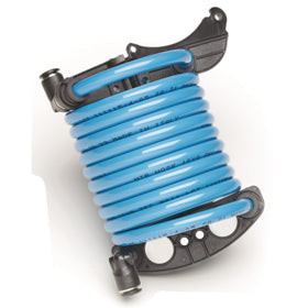 Spiral hose for spring tension