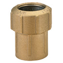 Straight screw-on connector (brass) 32 mm OD / G1" IT-1