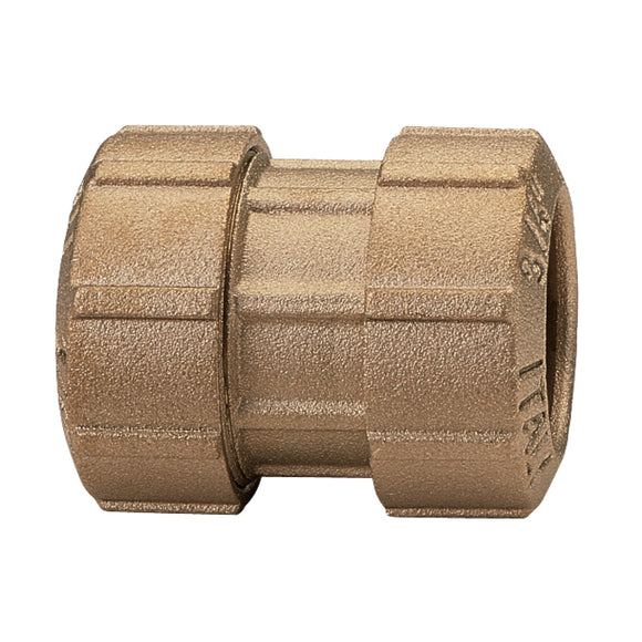 Straight connector (brass) 40 mm