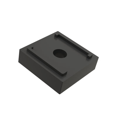 Spacer plate 10 mm for fixing brackets Ø 32/40/50/63mm