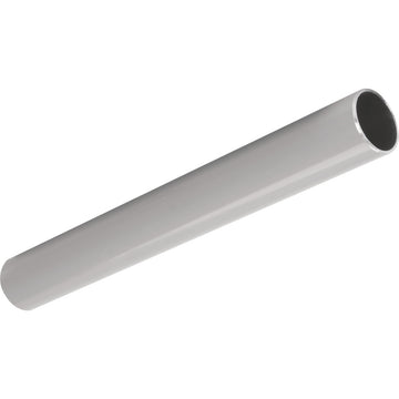Aluminium pipe Ø 15 mm, rod 6 m, gray coated