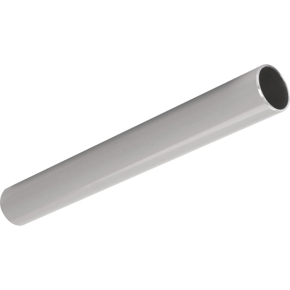 Aluminium pipe Ø 15 mm, rod 6 m, gray coated