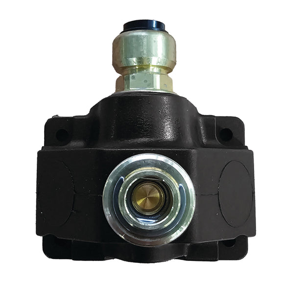Air intake box with a one-hand clutch 15 mm