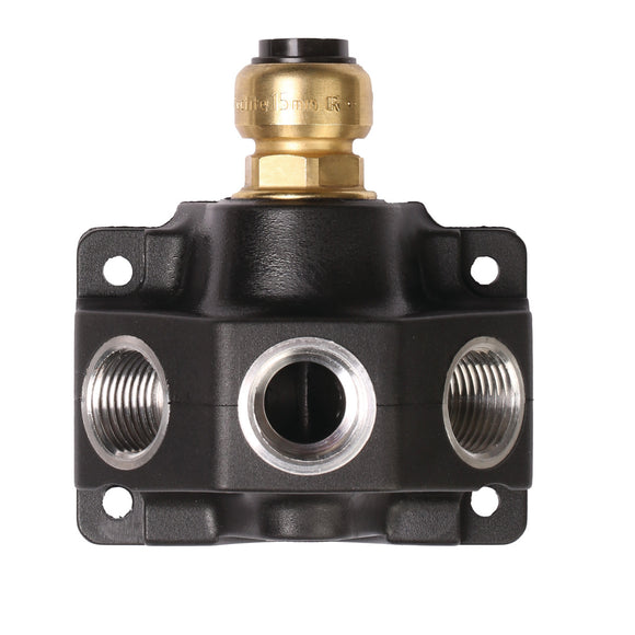 End distribution box without one-hand coupling 22 mm