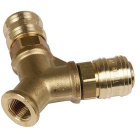 Distributor 2 x 3/8" with coupling
