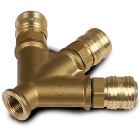 Distributor 3 x 3/8" with coupling