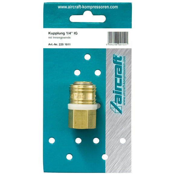 Coupling with internal thread 1/4" IT / SP