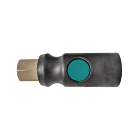One-hand safety quick coupling 3/8" female thread - cardboard goods