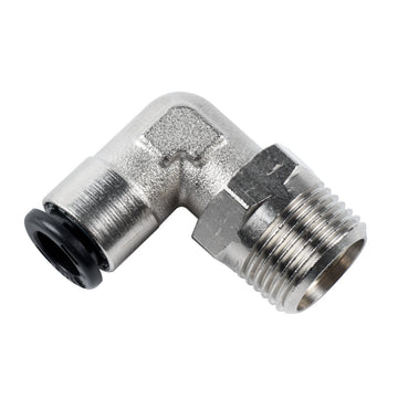 Push-in connector 3/8" AG x 8 mm, elbow, 16 bar