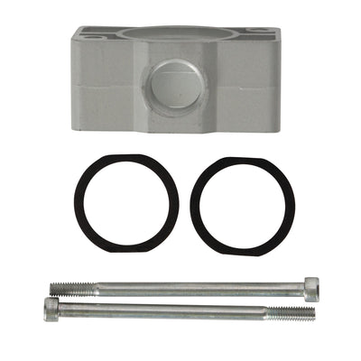 Connection block 1" with 2 x 1/2" thread