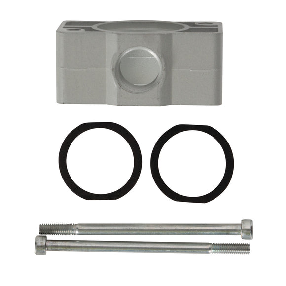 Connection block 1" with 2 x 1/2" thread