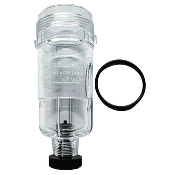 Replacement glass Filter pressure controller 1/4" 12 bar