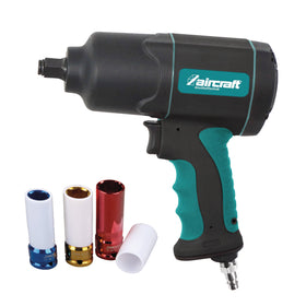 Impact wrench set ½" E
