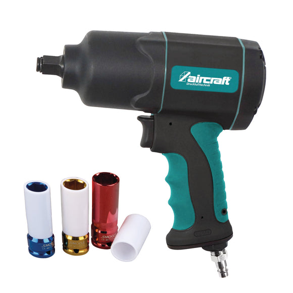Impact wrench set ½" E