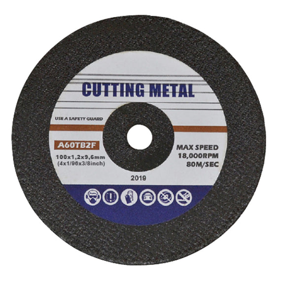 Cutting disc 100 x 1.2 x 9.6 mm
